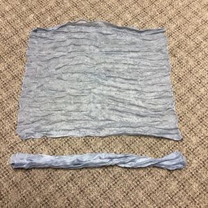 $2 Bundled * Slate Blue Dinner Napkins or Centerpiece Decor * NEW * Qty. 2